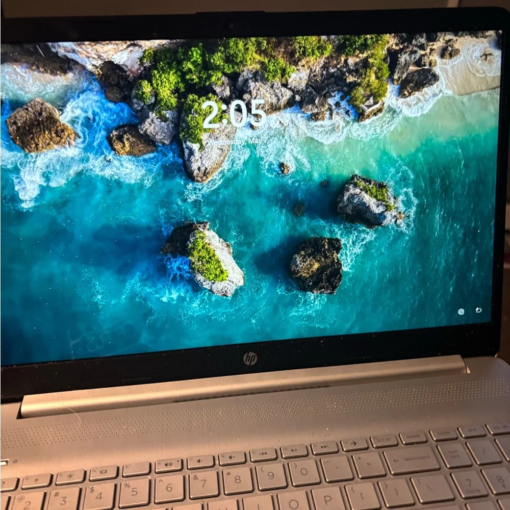 HP Silver Laptop